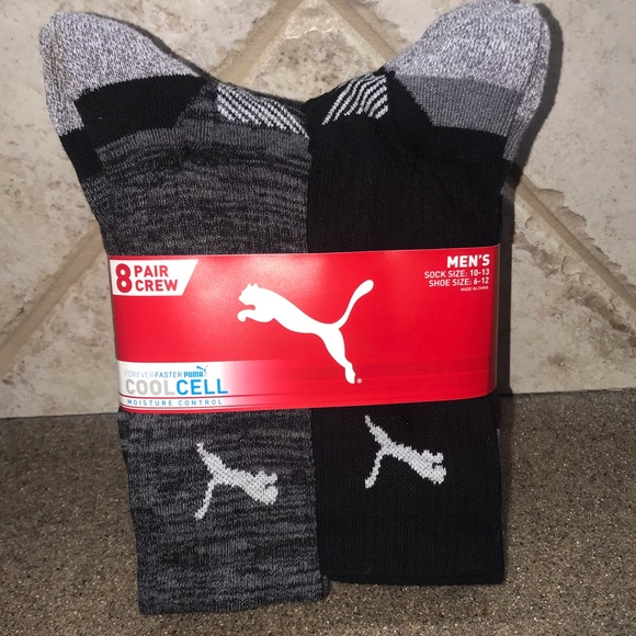 puma cool cell crew socks